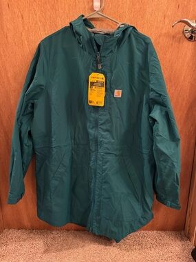 Carhartt Women's Rain Defender Relaxed Fit Full-Zip Lightweight Coat